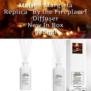 NEW - Maison Margiela REPLICA' By The Fireplace Diffuser (Sealed In Box)